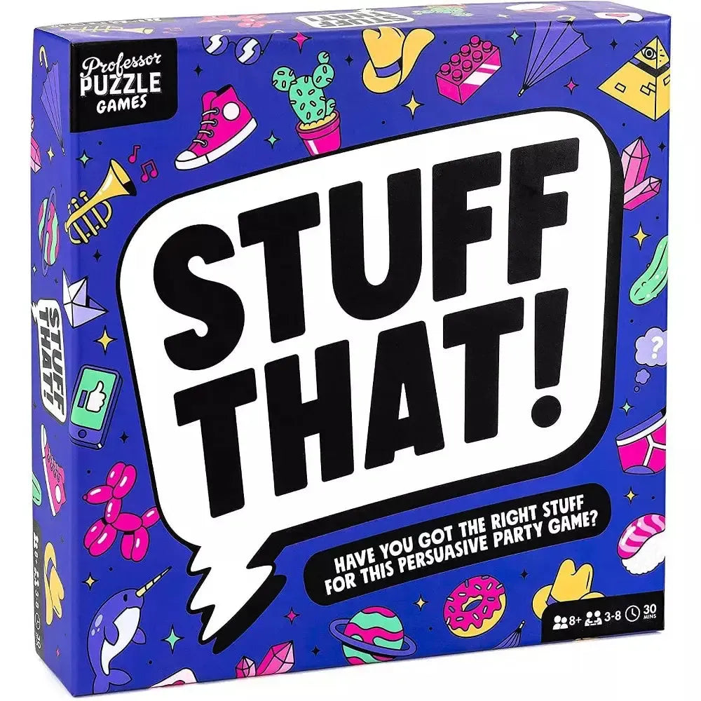Stuff That! - Persuasive Party Game - Professor Puzzle (ONLINE ORDER ONLY)