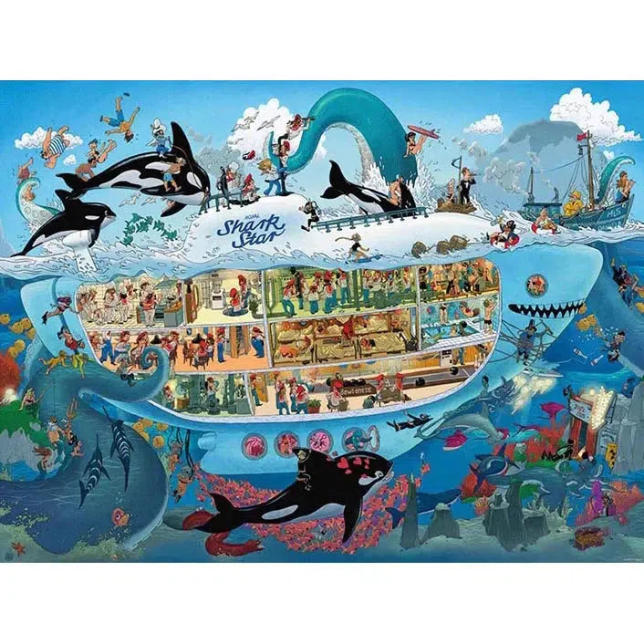 Submarine Fun 1500 Piece Jigsaw Puzzle Heye (ONLINE ORDER ONLY)