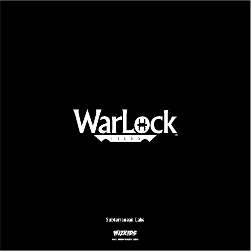 WarLock Tiles: Game Mat - Subterranean Lake (ONLINE ORDER ONLY)