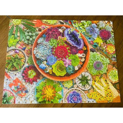 Succulent Garden 500 Piece Jigsaw Puzzle Springbok (ONLINE ORDER ONLY)