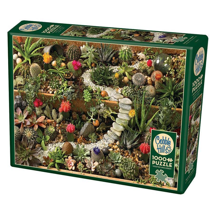 Succulent Garden (Large Box) 1000 Piece Jigsaw Puzzle Cobble Hill (ONLINE ORDER ONLY)