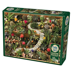 Succulent Garden (Large Box) 1000 Piece Jigsaw Puzzle Cobble Hill (ONLINE ORDER ONLY)