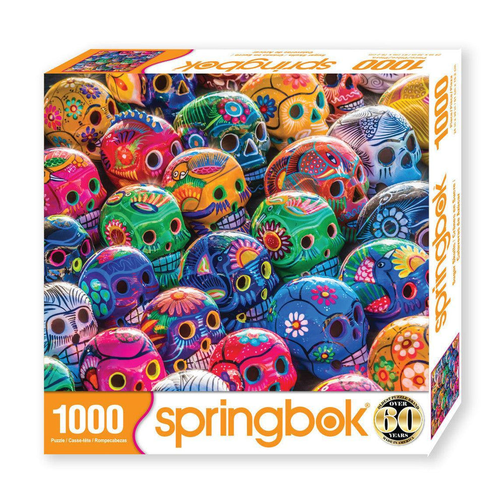 Sugar Skull 1000 Piece Jigsaw Puzzle Springbok (ONLINE ORDER ONLY)