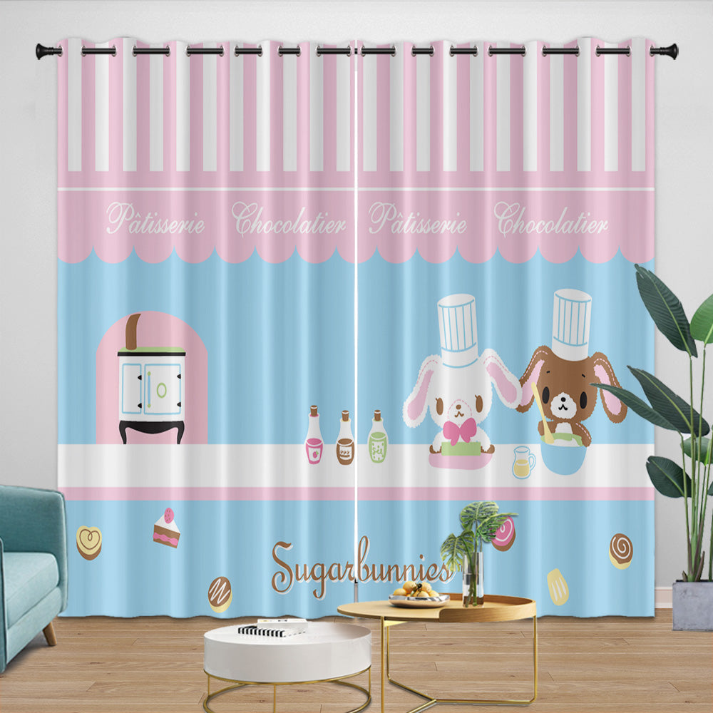 Sugarbunnies Curtains Blackout Window Drapes Room Decoration (Online Order Only)