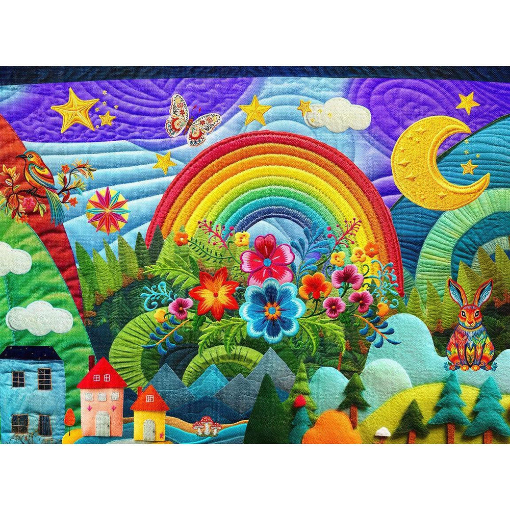 Summer Adventure Quilt 1000 Piece Jigsaw Puzzle Springbok (ONLINE ORDER ONLY)