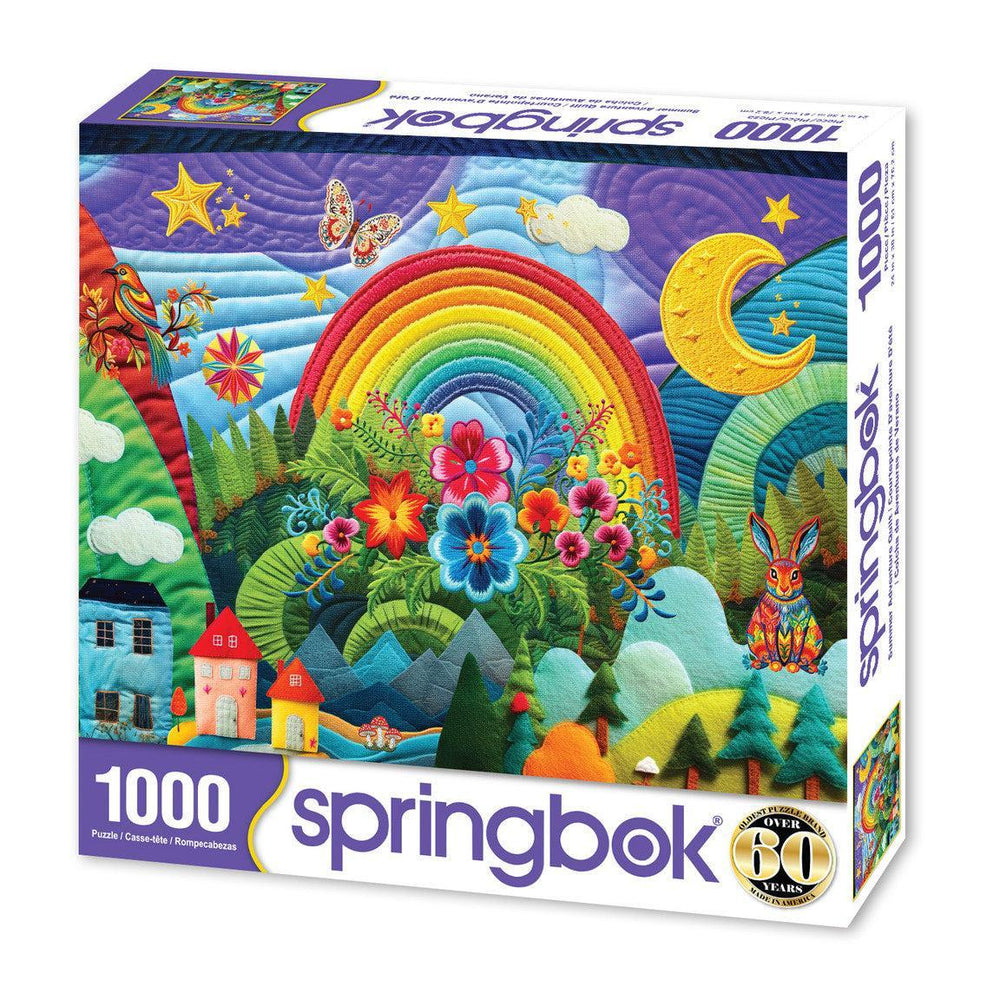 Summer Adventure Quilt 1000 Piece Jigsaw Puzzle Springbok (ONLINE ORDER ONLY)