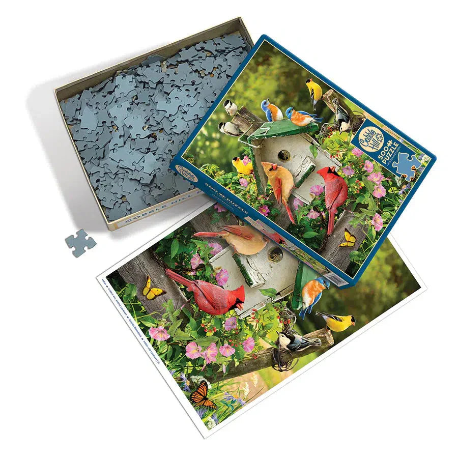 Summer Birdhouse 500 Piece Jigsaw Puzzle Cobble Hill (ONLINE ORDER ONLY)