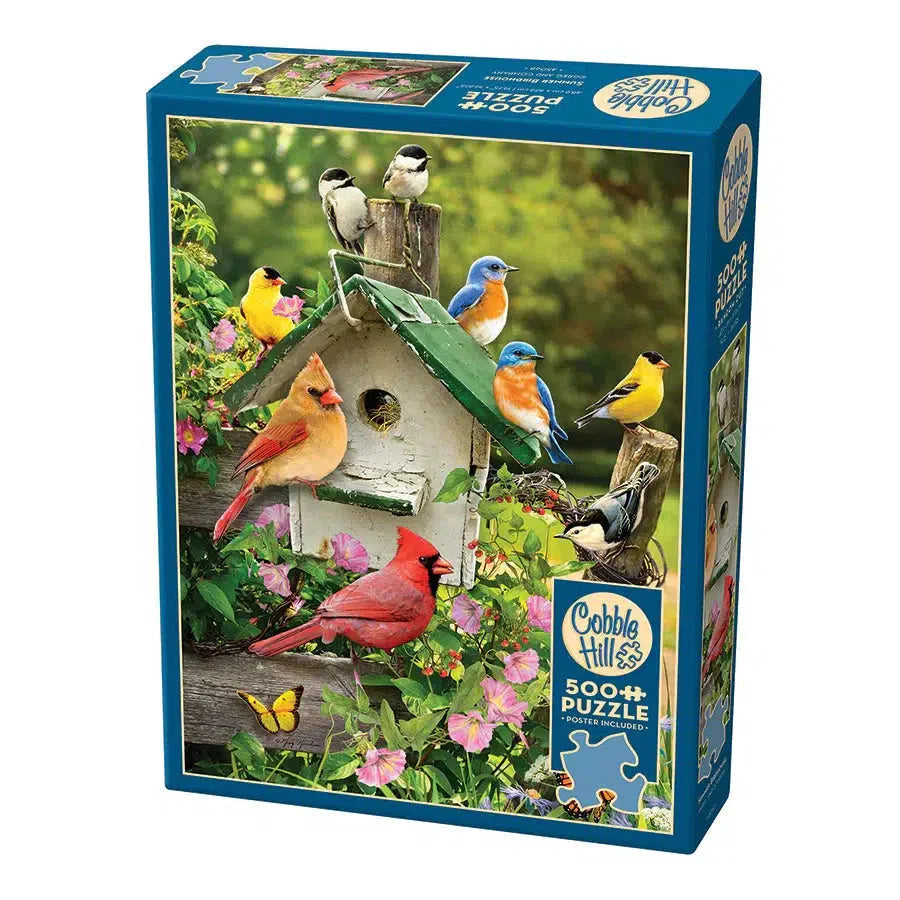 Summer Birdhouse 500 Piece Jigsaw Puzzle Cobble Hill (ONLINE ORDER ONLY)