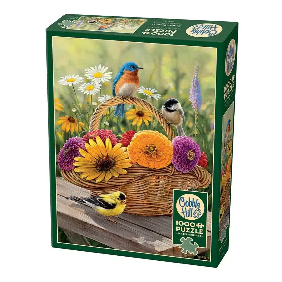 Summer Bouquet 1000 Piece Jigsaw Puzzle Cobble Hill (ONLINE ORDER ONLY)
