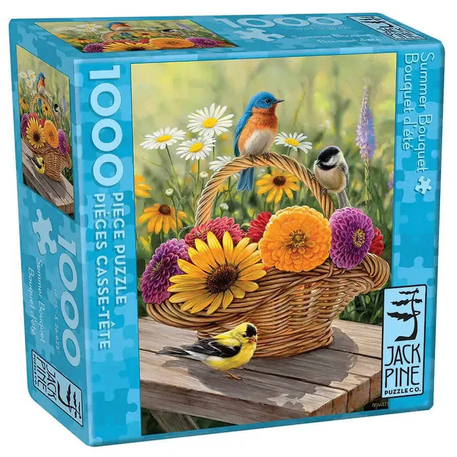 Summer Bouquet 1000 Piece Jigsaw Puzzle Jack Pine (ONLINE ORDER ONLY)