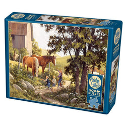 Summer Horses 500 Piece Jigsaw Puzzle Cobble Hill (ONLINE ORDER ONLY)