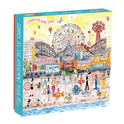 Summer at the Amusement Park 500 Piece Jigsaw Puzzle Galison (ONLINE ORDER ONLY)