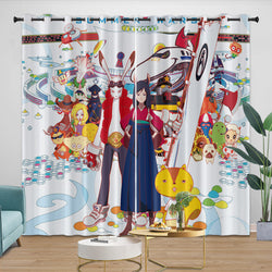 Summer Wars Curtains Blackout Window Drapes Room Decoration (Online Order Only)