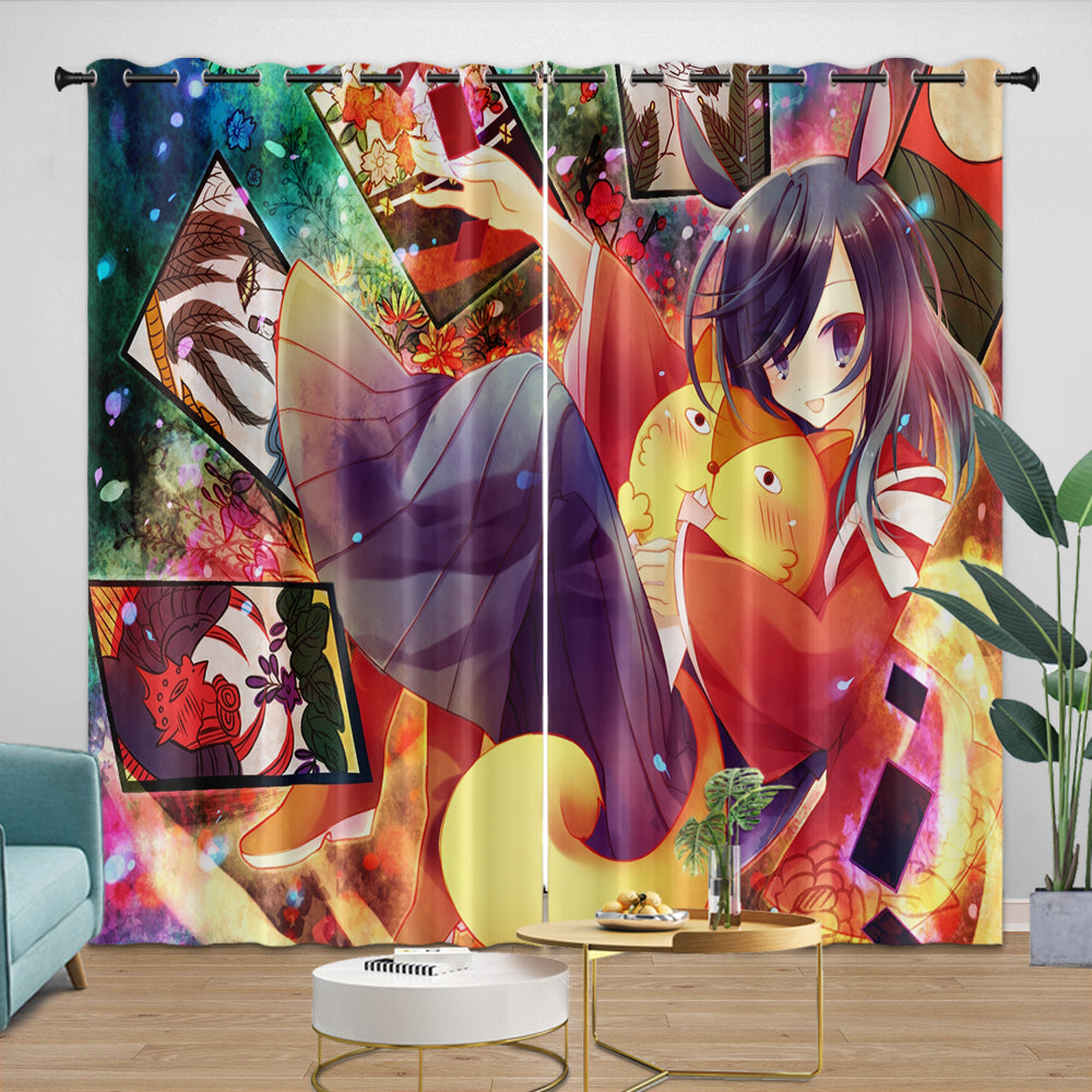 Summer Wars Curtains Blackout Window Drapes Room Decoration (Online Order Only)