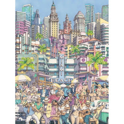 Sun Kissed City 500 Piece Jigsaw Puzzle NYPC (ONLINE ORDER ONLY)