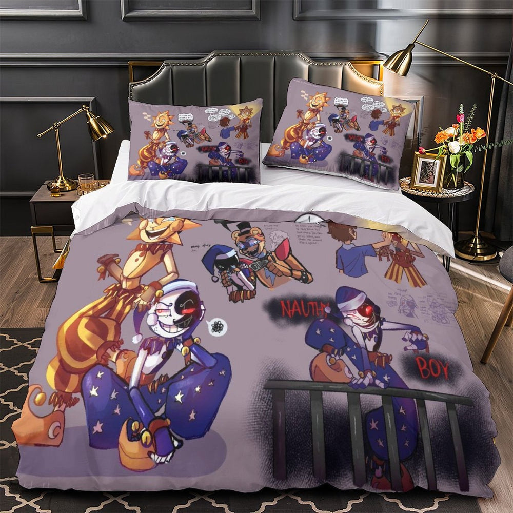 Sundrop And Moondrop Bedding Set Duvet Cover Without Filler (Online Order Only)