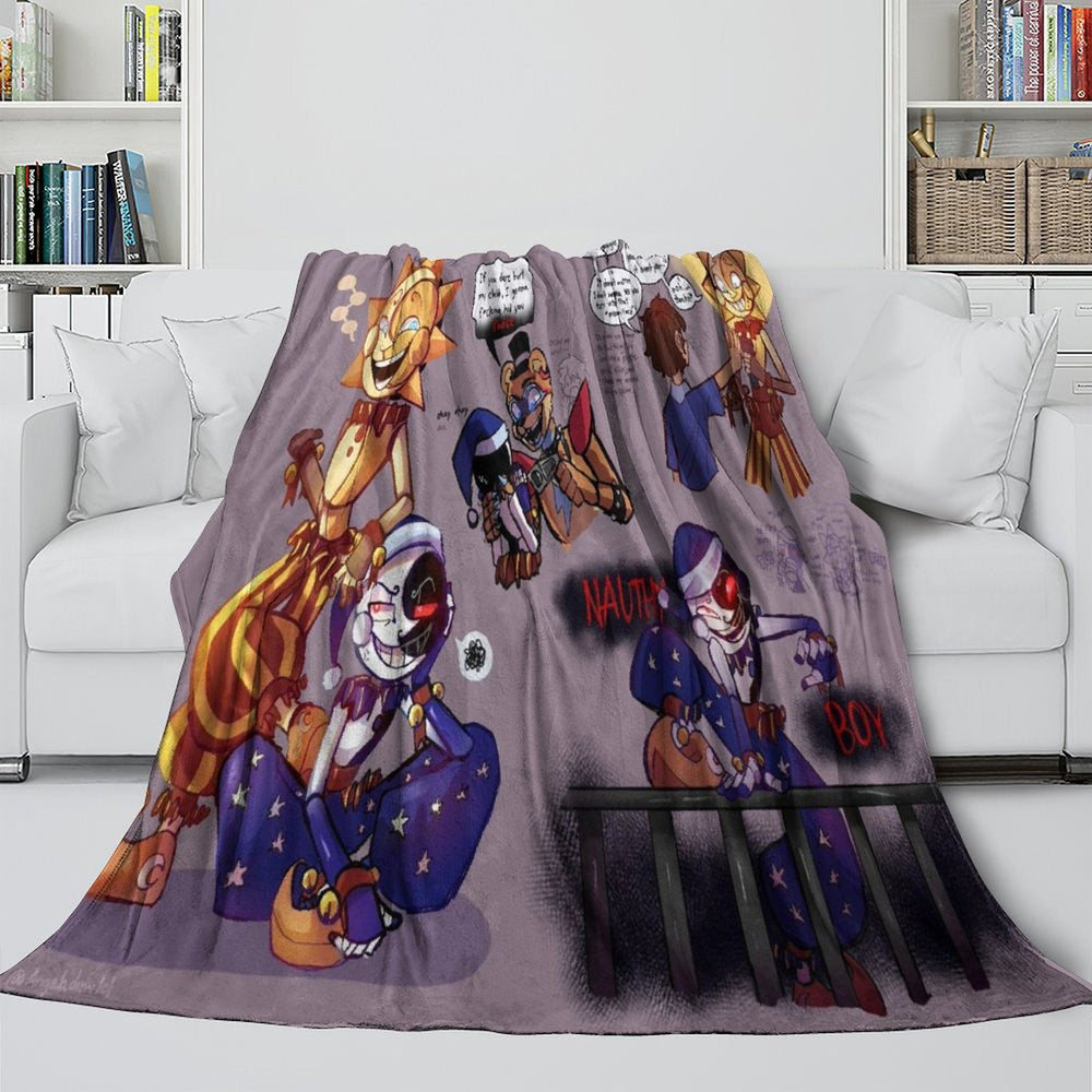 Sundrop And Moondrop Blanket Flannel Fleece Throw (Online Order Only)