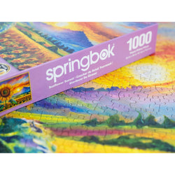 Sunflower Sunset 1000 Piece Jigsaw Puzzle Springbok (ONLINE ORDER ONLY)