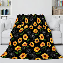 Animal Flower Soft Flannel Fleece Throw Cosplay Blanket (Online Order Only)