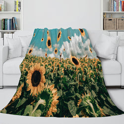 Animal Flower Soft Flannel Fleece Throw Cosplay Blanket (Online Order Only)