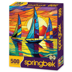 Sunset Sailing 500 Piece Jigsaw Puzzle Springbok (ONLINE ORDER ONLY)