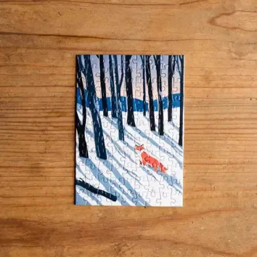 Sunset Woods 99 Piece Mini Jigsaw Puzzle Trevell (ONLINE ORDER ONLY)