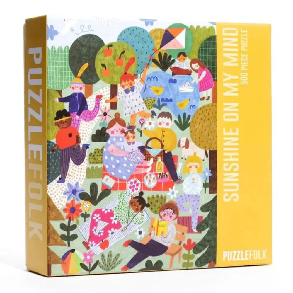 Sunshine On My Mind 500 Piece Jigsaw Puzzle PuzzleFolk (ONLINE ORDER ONLY)