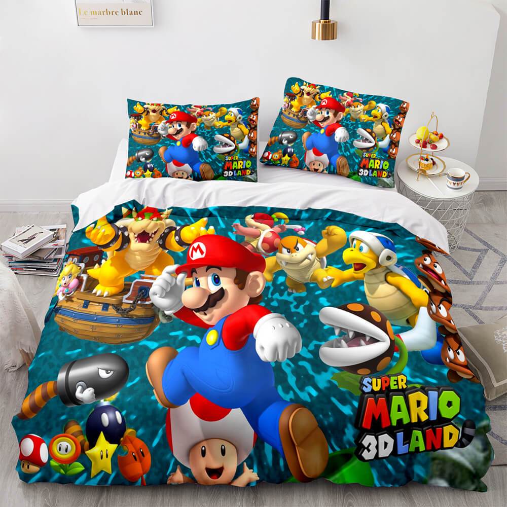 Super Mario Bedding Set Duvet Cover Bed Sets (Online Order Only)
