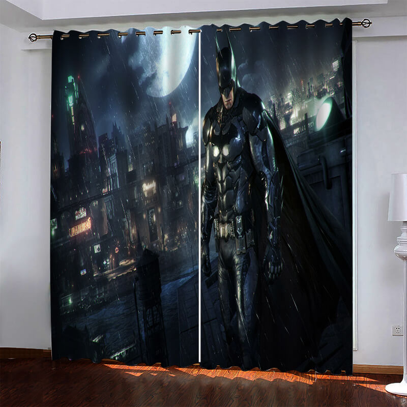 Superhero Batman Curtains Blackout Window Drapes (Online Order Only)