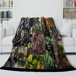 Superhero Hulk Blanket Flannel Throw Kids Room Decoration (ONLINE ORDER ONLY)