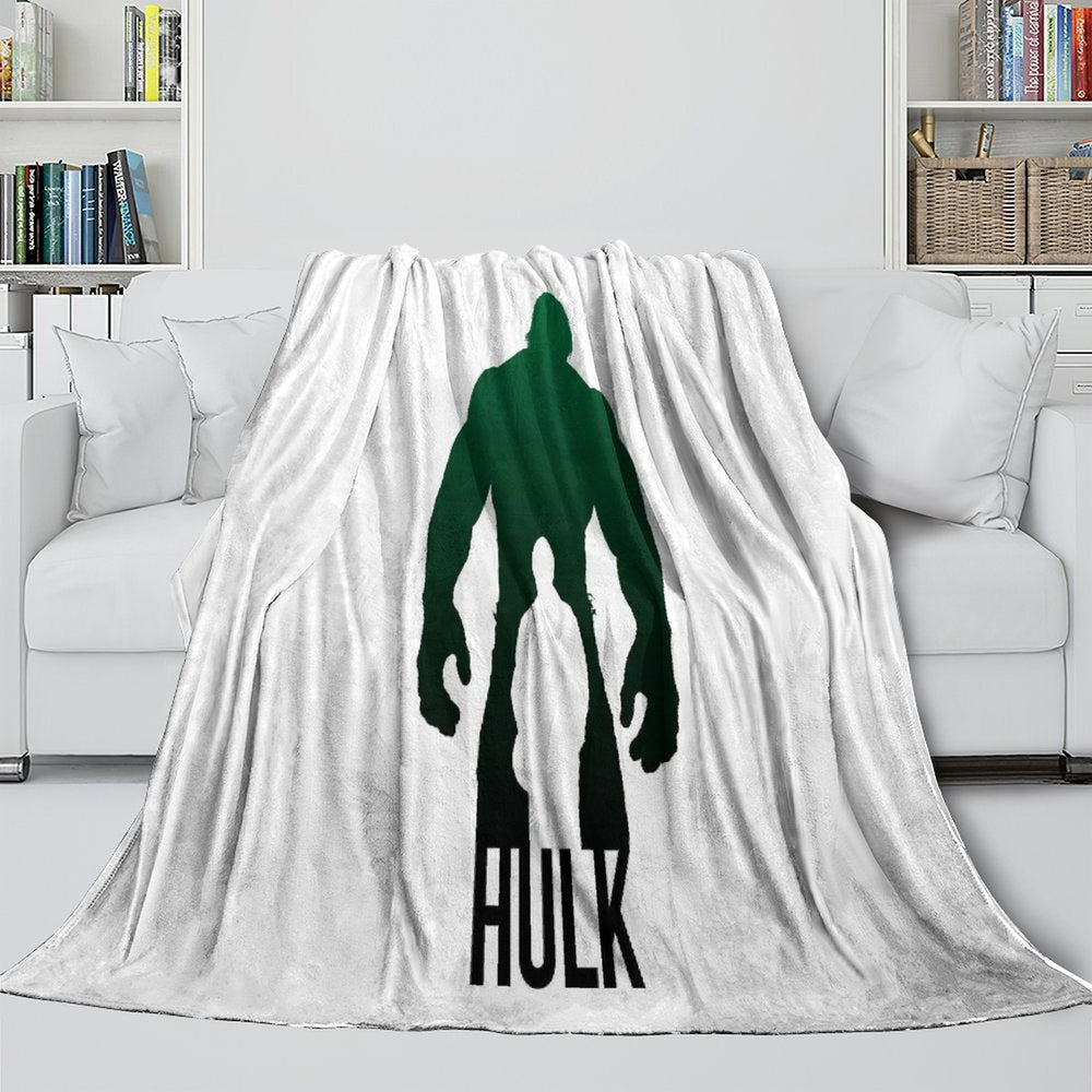 Superhero Hulk Blanket Flannel Throw Kids Room Decoration (ONLINE ORDER ONLY)