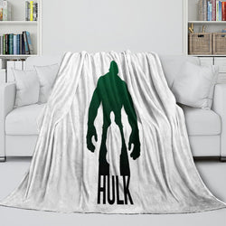 Superhero Hulk Blanket Flannel Throw Kids Room Decoration (ONLINE ORDER ONLY)