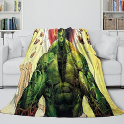 Superhero Hulk Blanket Flannel Throw Kids Room Decoration (ONLINE ORDER ONLY)