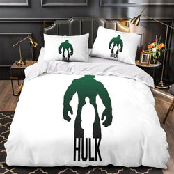 Superhero Hulk Duvet Cover Pattern Bedding Set Without Filler (ONLINE ORDER ONLY)