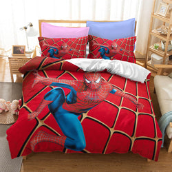 Superhero Spiderman Bedding Set Quilt Cover Without Filler (Online Order Only)
