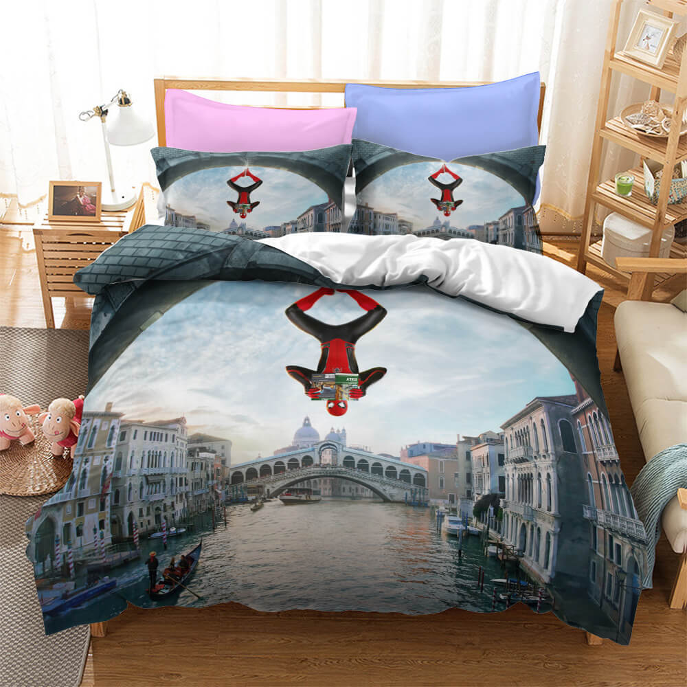 Superhero Spiderman Bedding Set Quilt Cover Without Filler (Online Order Only)