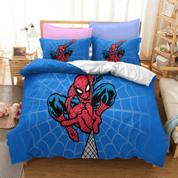 Superhero Spiderman Bedding Set Quilt Cover Without Filler (Online Order Only)