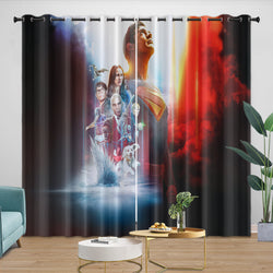 Superman 2025 Curtains Blackout Window Drapes Room Decoration (Online Order Only)