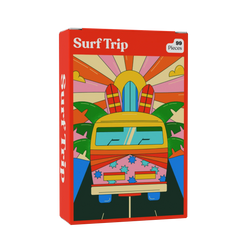 Surf Trip 99 Piece Mini Jigsaw Puzzle Puzzledly
