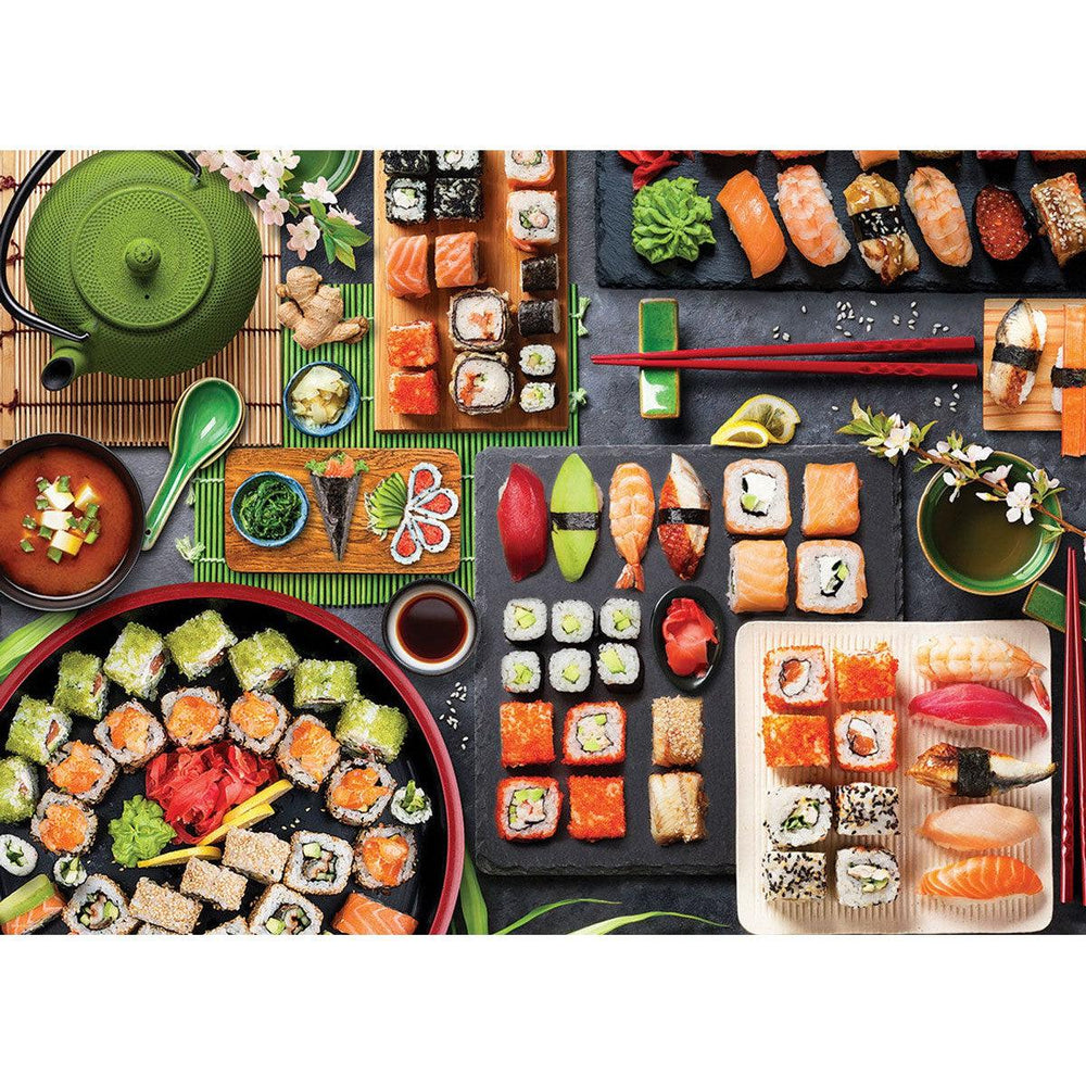 Sushi Table 1000 Piece Jigsaw Puzzle Eurographics (ONLINE ORDER ONLY)