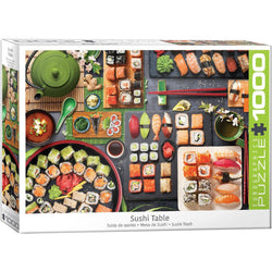 Sushi Table 1000 Piece Jigsaw Puzzle Eurographics (ONLINE ORDER ONLY)