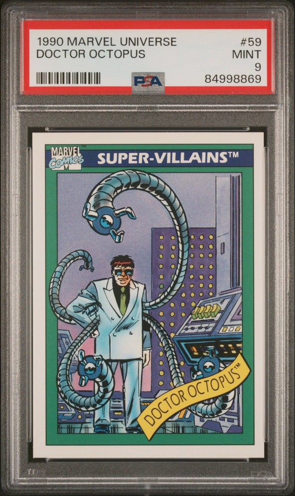 1990 MARVEL UNIVERSE DOCTOR OCTOPUS  #59 - PSA 9 (Online Order Only)