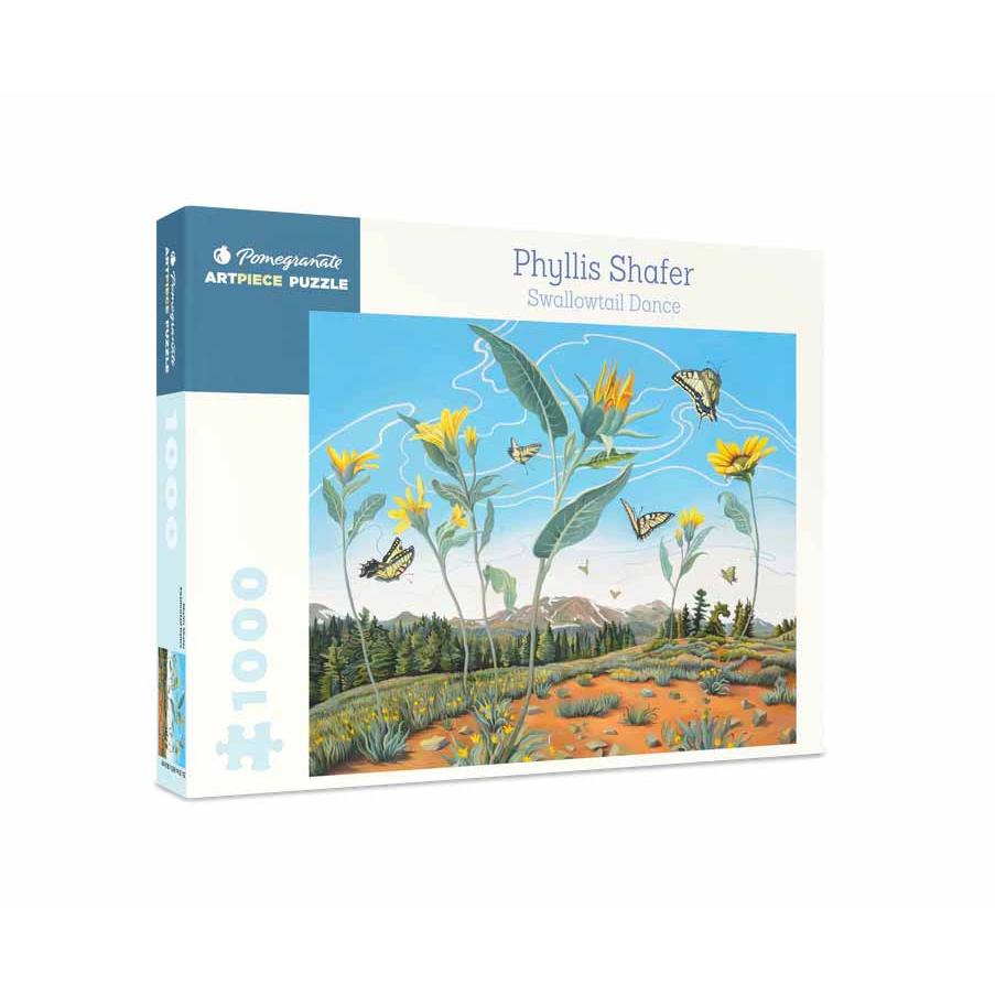Swallowtail Dance 1000 Piece Jigsaw Puzzle Pomegranate (ONLINE ORDER ONLY)