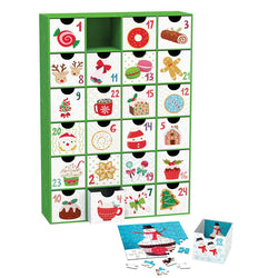 Sweet Christmas Advent Calendar - 24 Set of 50 Piece Mini Jigsaw Puzzles Eurographics (ONLINE ORDER ONLY)