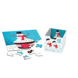 Sweet Christmas Advent Calendar - 24 Set of 50 Piece Mini Jigsaw Puzzles Eurographics (ONLINE ORDER ONLY)
