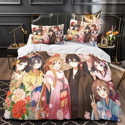 Sword Art Online Duvet Cover Pattern Bedding Set Without Filler (ONLINE ORDER ONLY)