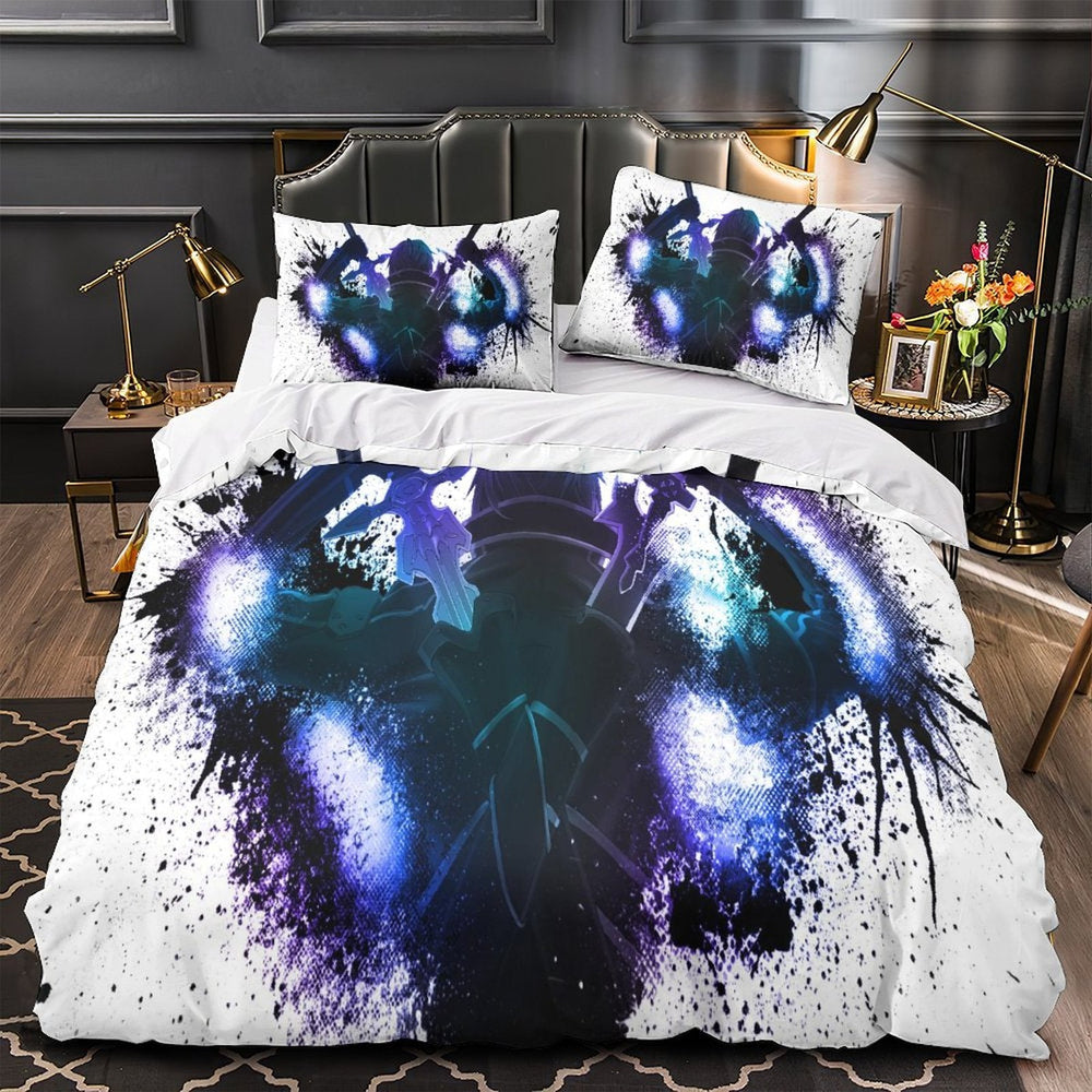 Sword Art Online Duvet Cover Pattern Bedding Set Without Filler (ONLINE ORDER ONLY)