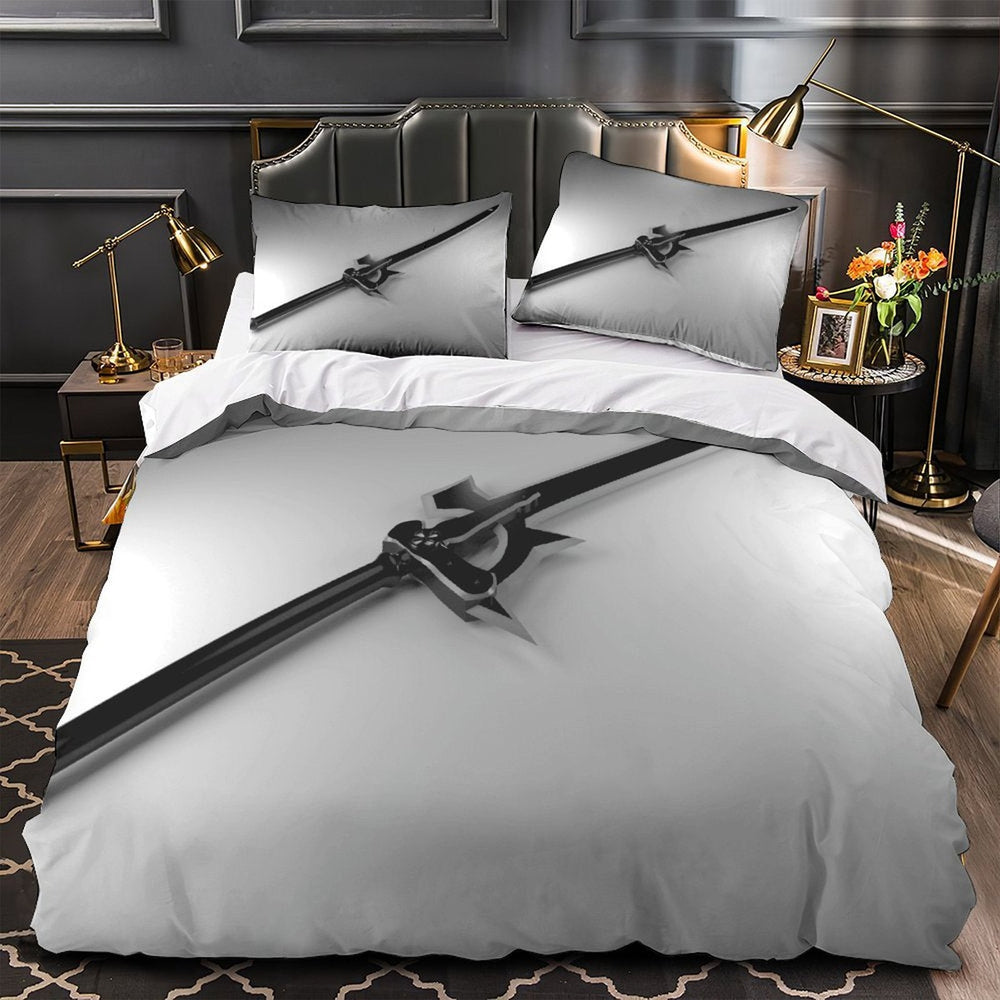 Sword Art Online Duvet Cover Pattern Bedding Set Without Filler (ONLINE ORDER ONLY)