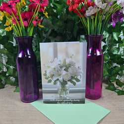 Sympathy with Flowers Card (ONLINE ORDER ONLY)