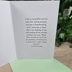 Forest Scenic Sympathy Card (ONLINE ORDER ONLY)